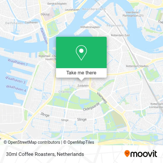 30ml Coffee Roasters map