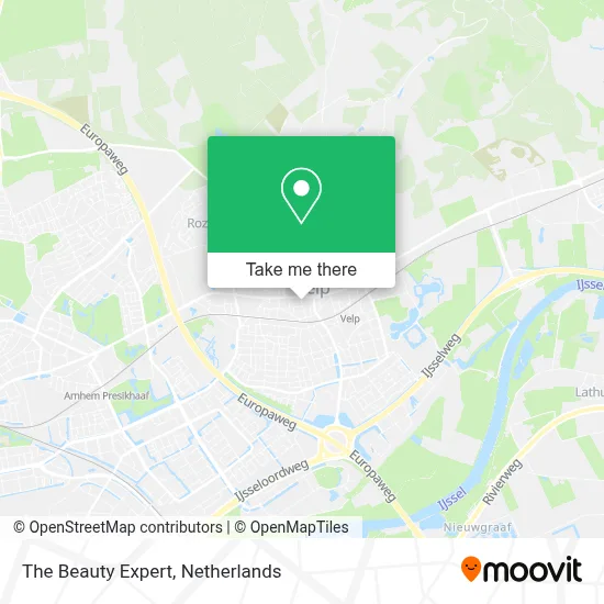 The Beauty Expert map