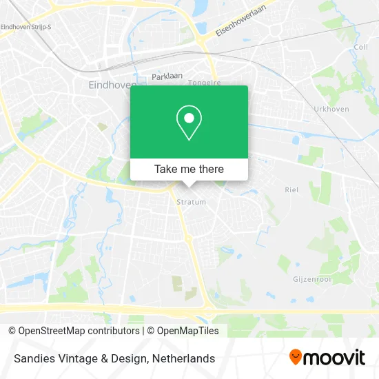 Sandies Vintage & Design map