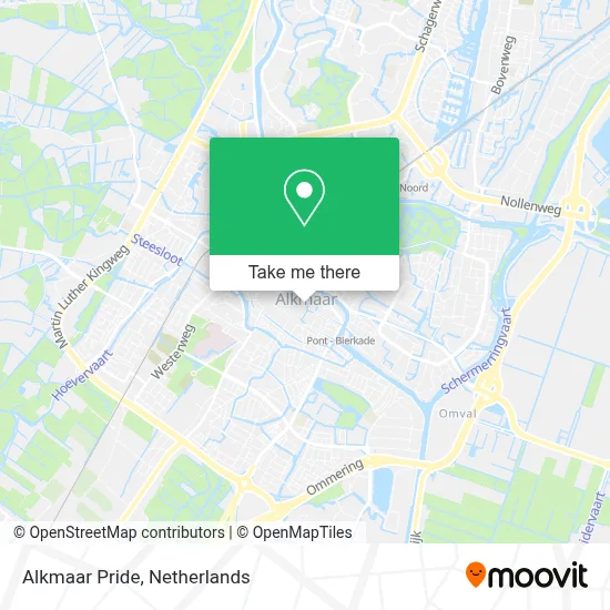Alkmaar Pride map