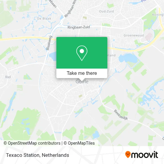 Texaco Station map