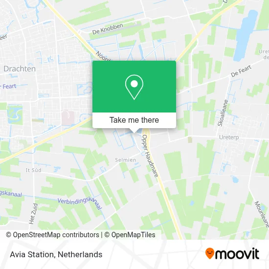Avia Station map