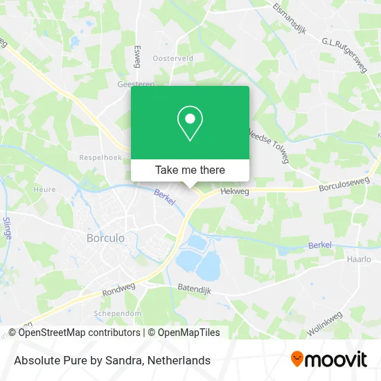 Absolute Pure by Sandra map