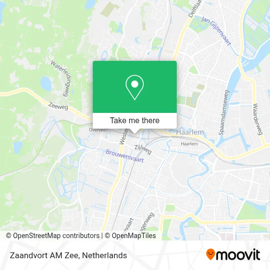 Zaandvort AM Zee map