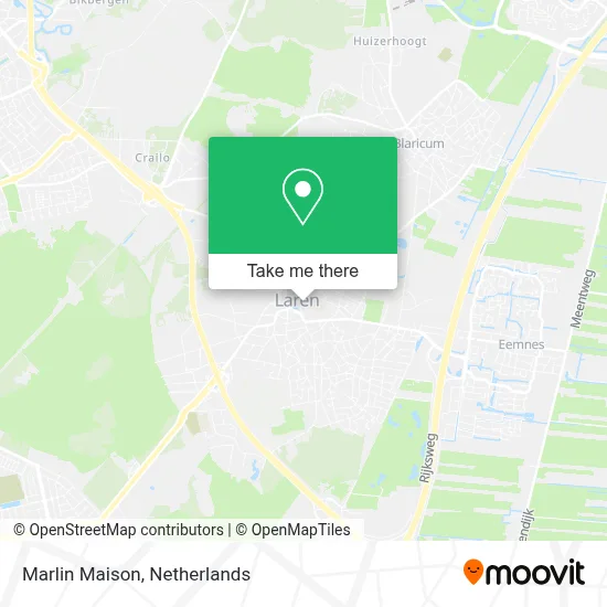 Marlin Maison map