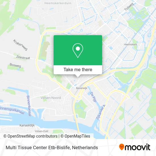 Multi Tissue Center Etb-Bislife map