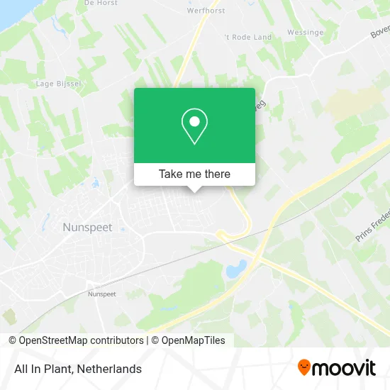 All In Plant map