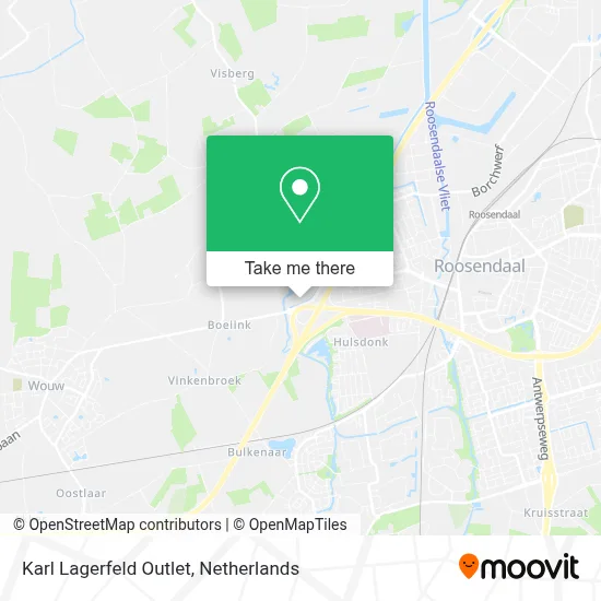 Karl Lagerfeld Outlet map
