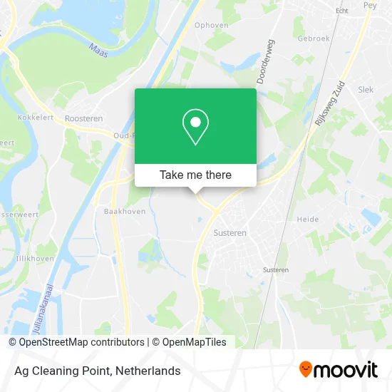 Ag Cleaning Point map