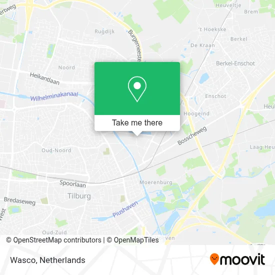 Wasco map