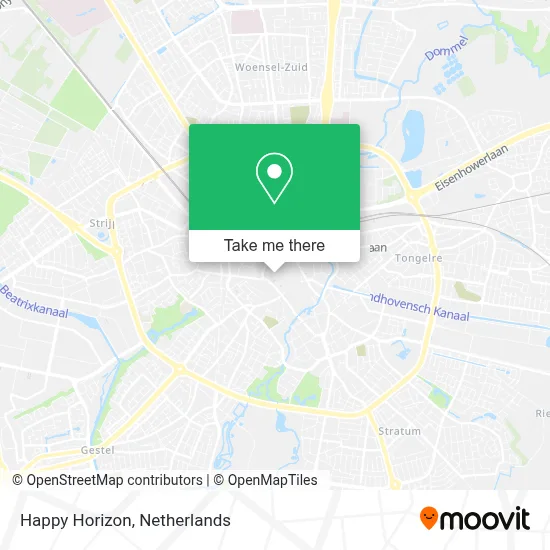 Happy Horizon map