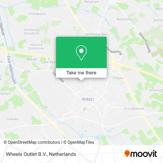 Wheels Outlet B.V. map