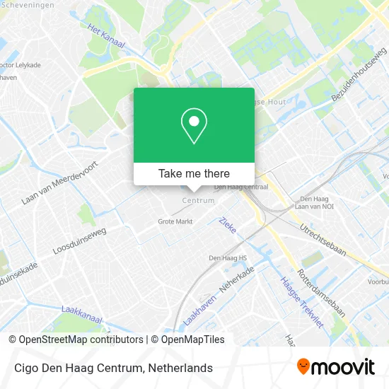 Cigo Den Haag Centrum map