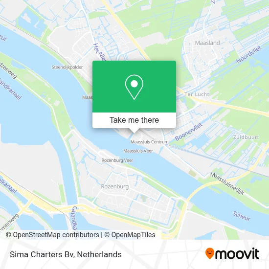Sima Charters Bv map