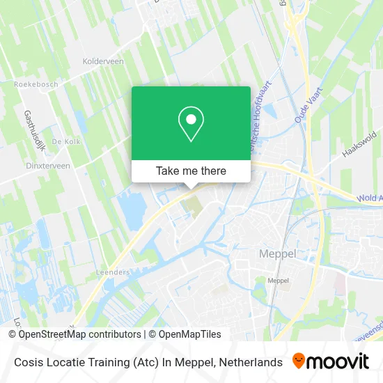 Cosis Locatie Training (Atc) In Meppel map