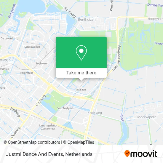 Justmi Dance And Events map