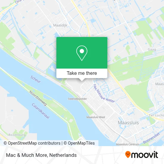 Mac & Much More map