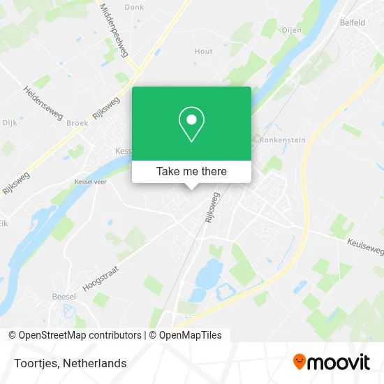 Toortjes map