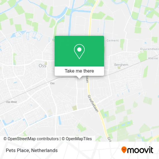 Pets Place map