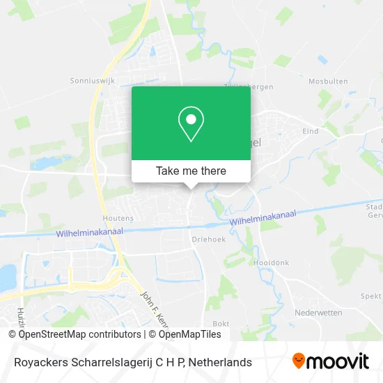 Royackers Scharrelslagerij C H P map