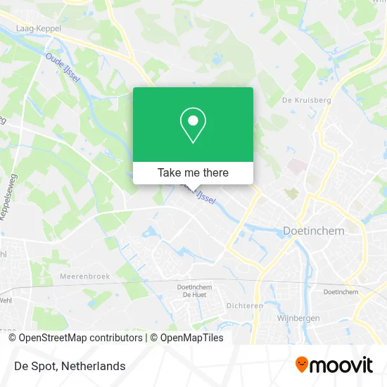De Spot map