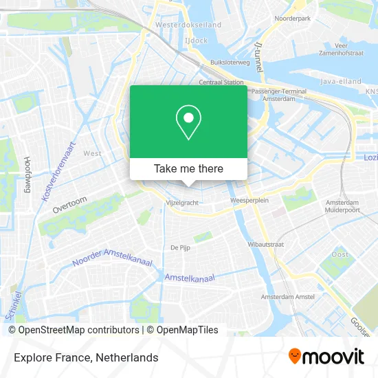 Explore France map