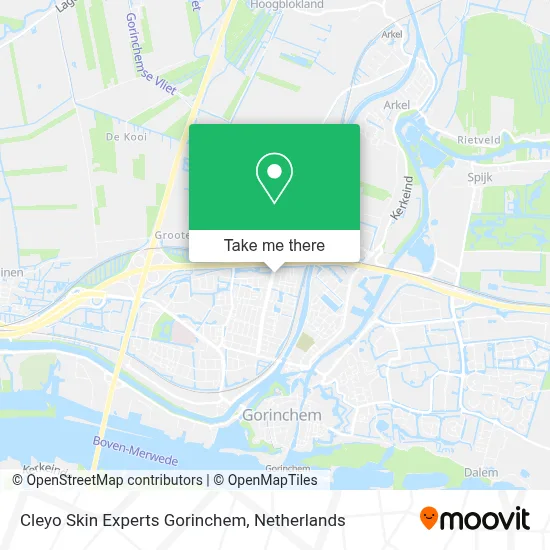 Cleyo Skin Experts Gorinchem Karte