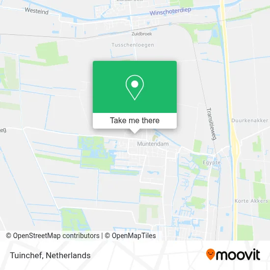 Tuinchef map