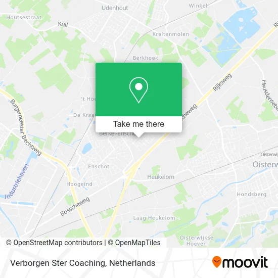 Verborgen Ster Coaching map