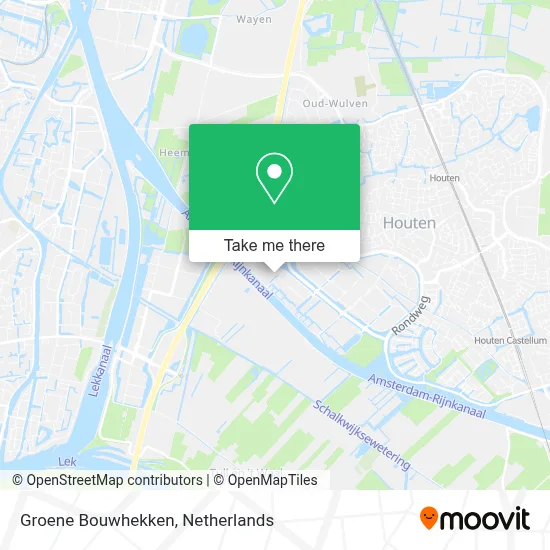 Groene Bouwhekken map