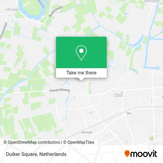 Duiker Square map