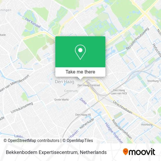 Bekkenbodem Expertisecentrum map