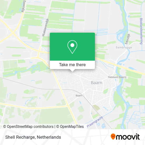 Shell Recharge map