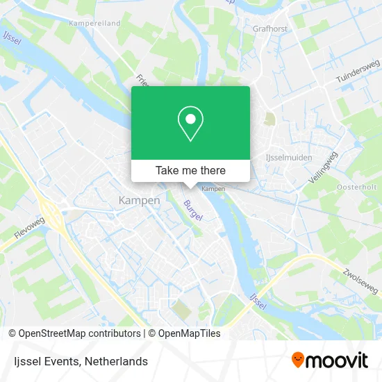 Ijssel Events map