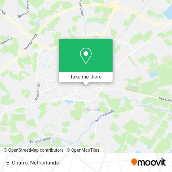 El Charro map