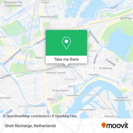 Shell Recharge map