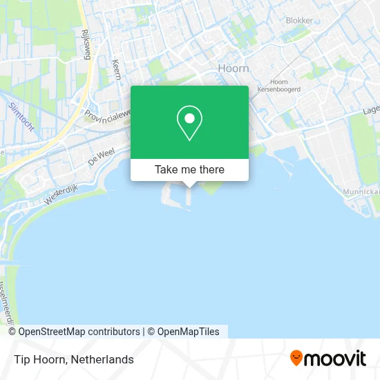 Tip Hoorn map
