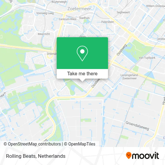 Rolling Beats map