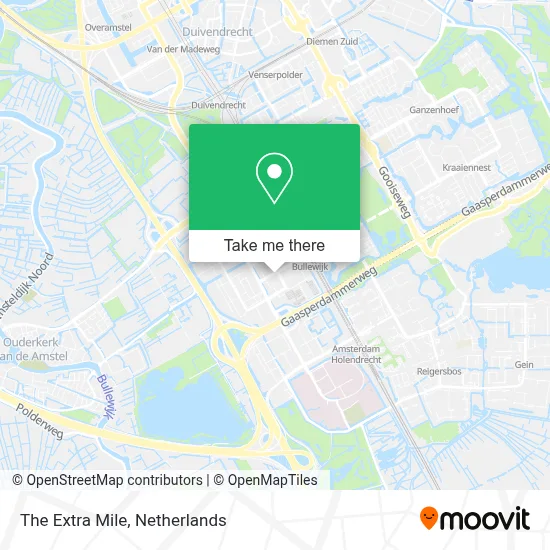 The Extra Mile map