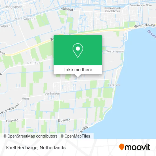 Shell Recharge map