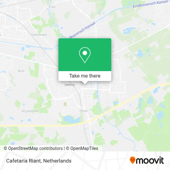 Cafetaria Riant map