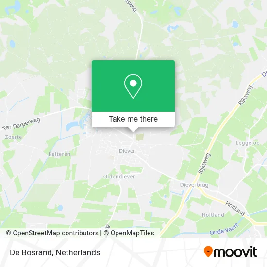 De Bosrand map