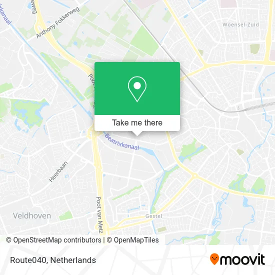 Route040 map