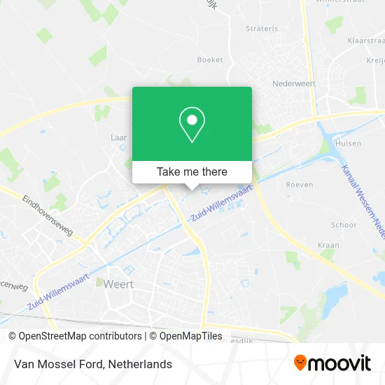 Van Mossel Ford map