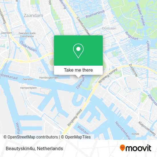 Beautyskin4u map