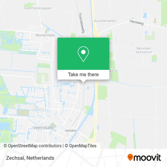 Zechsal map