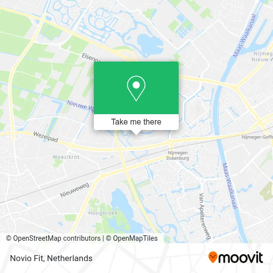 Novio Fit map