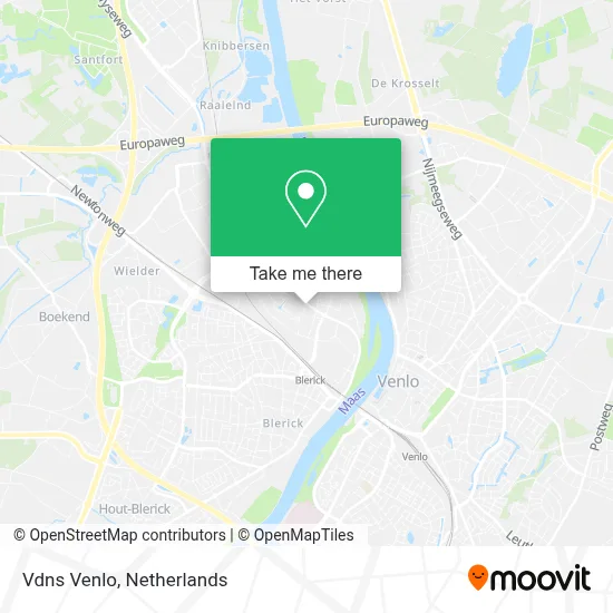 Vdns Venlo map