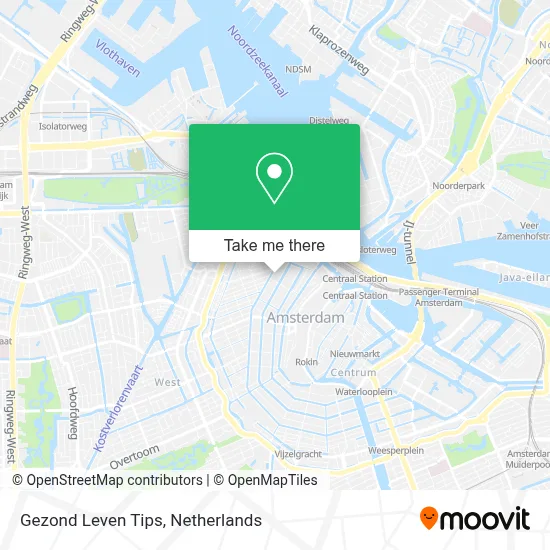Gezond Leven Tips map