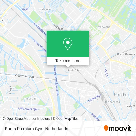 Roots Premium Gym map